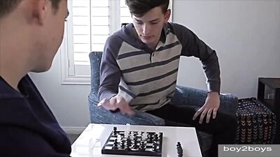 Friends to play chess and sex