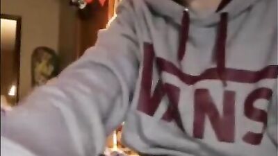 Cutie gets horny on omgle