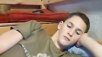 Beautiful boy who shakes his beautiful cock very smooth