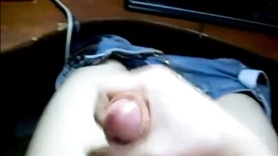 Teen Wank & Cum-1