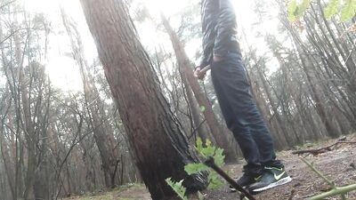 Caught playing with my dick by stranger that is walking by