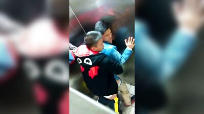 Chinese caught foo kin in toilet