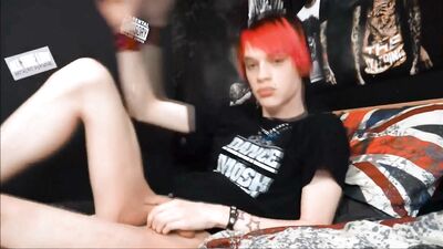 Cute Boy Wanks his Big Dick