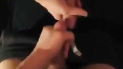2 teens cum on each others cocks
