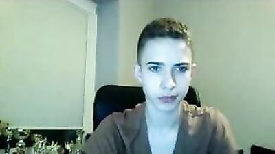 Polish Cute Boy Cums On Cam,Big Cock & Great Round Ass