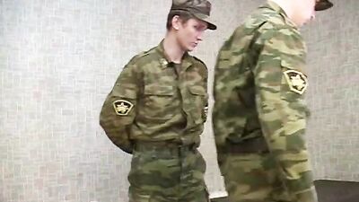 Russian Army Spanking 4