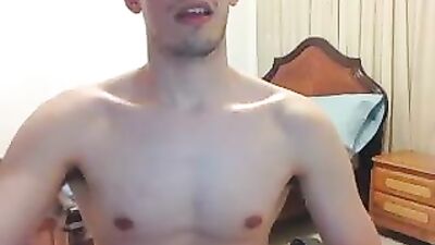 Sexy Josh jerking his meat - more @ Gayboy.ca