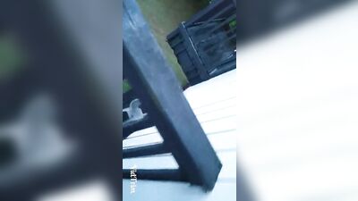 BLACK GUY WALKING AROUND THE HOUSE