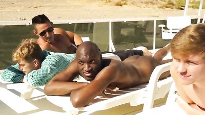 Rubax Video - Hot twinks seduce skipper during gay cruise