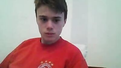 Greek Cute Boy With Nice Big Cock On Cam