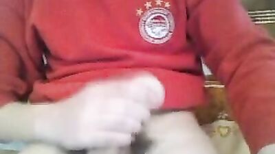 Greek Cute Boy With Nice Big Cock On Cam