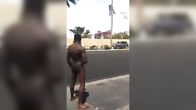 Exhibitionist Black arrested