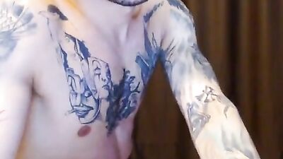 Romanian guy shooting his load