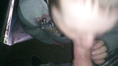 Twink sucking for his cum