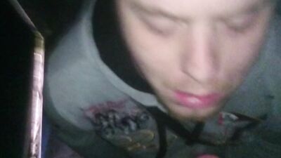 Twink sucking for his cum