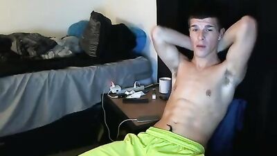 Boy jerking on webcams- more @ Gayboy.ca