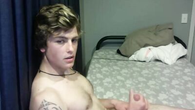 College boy jerking on cam - more @ Gayboy.ca