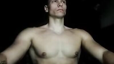 Greek Muscle Shy Boy Shows His Hard Cock 1st Time On Cam