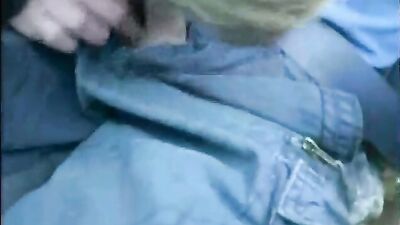 Blond Trucker Suck with cum eating