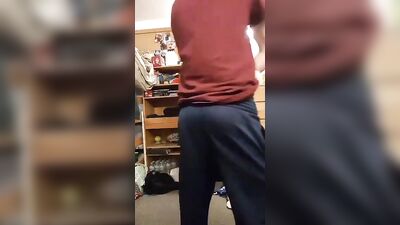 Twink shows perfect cut big dick