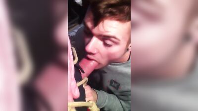 Beautiful boy sucks good