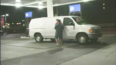 Three Horny Young Guys in a Van