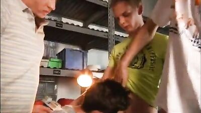 Twink gangbang BB