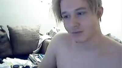 First time cum on cam