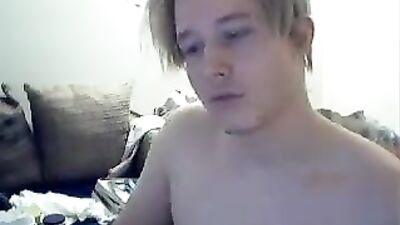 First time cum on cam