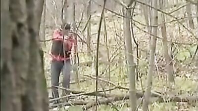 A nice fuck in the woods