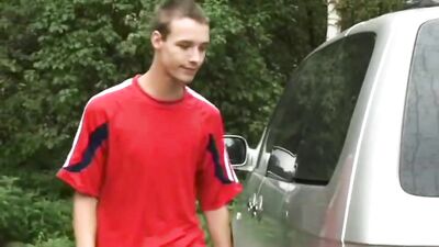 Bareback Sex In A Car