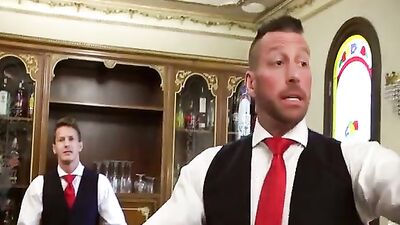 Fuck young and handsome bartender