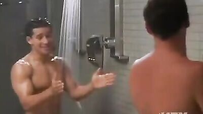 Actor famous nude in shower