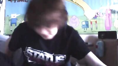 Really Cute Brit Boy Wanking