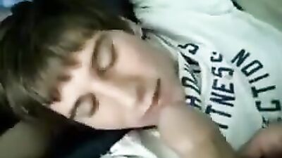 Face fuck and facial