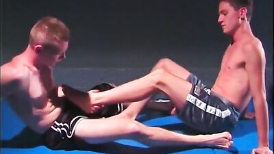 Young Barefoot Workout