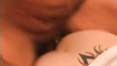 Filling asshole and lick cums