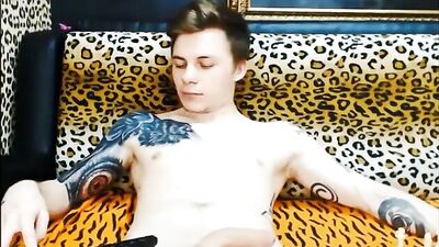 Young and smooth American eagle with a radiant smile