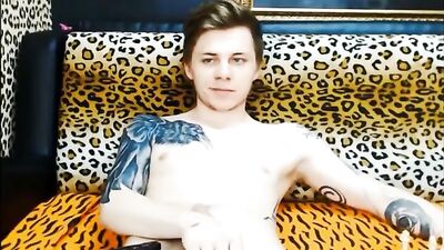 Young and smooth American eagle with a radiant smile