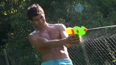 Water Fights Ends In Bare Sex