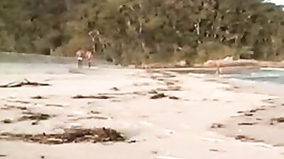 Brazilian Threesome Fucks on the Beach