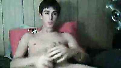 Twink Interrupted While Camming and Fingering Ass