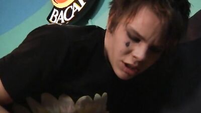 Emo Twink Fuck , suck and Eating Cum