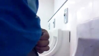 Wank at Urinal