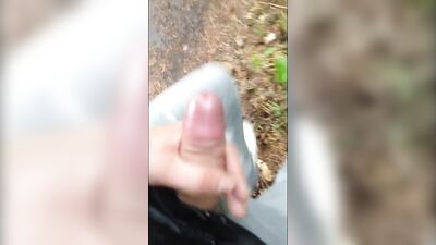 Playing with my Dick in Public