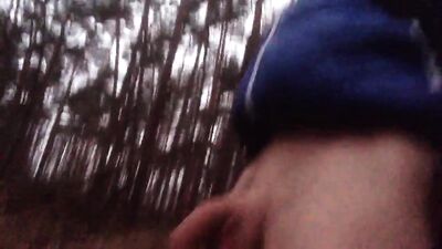 Real Gay Exhibitionist young teen boy is jerking in public