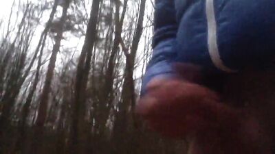 Real Gay Exhibitionist young teen boy is jerking in public