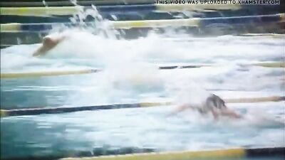 Swimming race