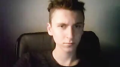 German Cutie Fucks His Round Hot Ass On Cam, Big Cock Too