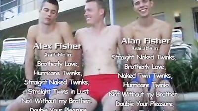 Raw Fisher twins threesome